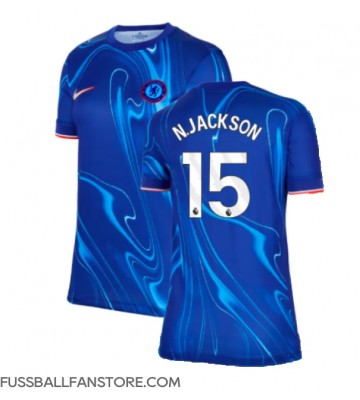 Chelsea Nicolas Jackson #15 Replik Heimtrikot Damen 2024-25 Kurzarm